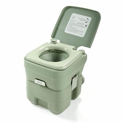 JAXPETY 5.3 Gal. Portable Toilet No Leakage Porta Potty Outdoor