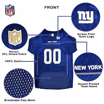  NFL New York Giants Dog Jersey, Size: XX-Large. Best Football  Jersey Costume for Dogs & Cats. Licensed Jersey Shirt. : Sports & Outdoors