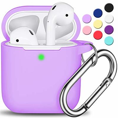  [ Compatible with AirPods 2 and 1 ] Shockproof Soft TPU Gel  Case Cover with Keychain Carabiner for Apple AirPods (Tiki Mask) :  Electronics