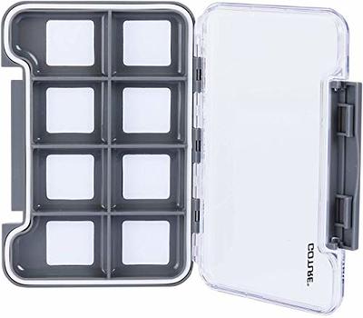 Goture Magnetic Waterproof Fly Fishing Box - Grey High Strength ABS  Transparent Lid Fly/Hook Box - Yahoo Shopping