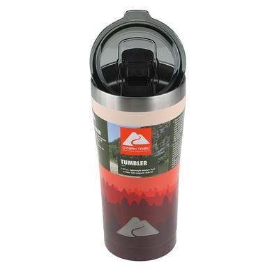 Ozark Trail 32 fl oz White Insulated Stainless Steel Wide Mouth