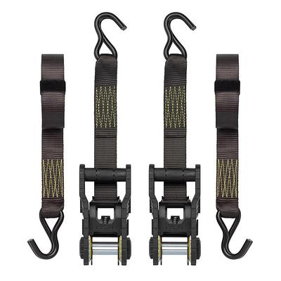 SMARTSTRAPS - 857 SmartStraps 8-Foot Ratchet Straps with Snap