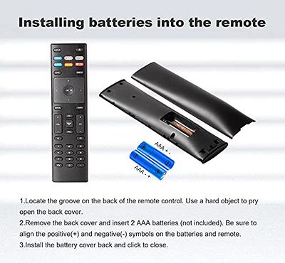 Universal Remote-Control for Samsung Smart-TV, Remote-Replacement of HDTV  4K UHD Curved QLED and More TVs, with Netflix Prime-Video Buttons :  : Electronics