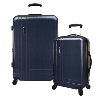 U.S. Traveler Forza Navy Softside Rolling Suitcase Luggage Set (2-Piece)  US08141N - The Home Depot