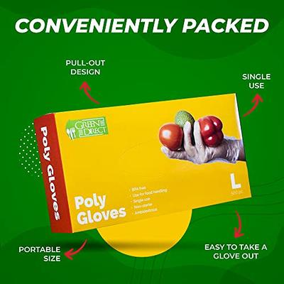 Gorilla Supply Vinyl Gloves, Powder Free Latex Rubber Free BPA