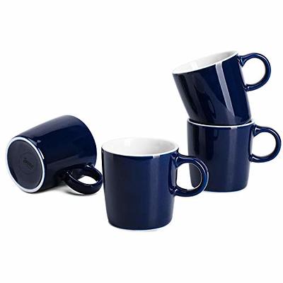 DUANMUL 5oz Porcelain Espresso Cups Set of 6, Mini Coffee Mugs