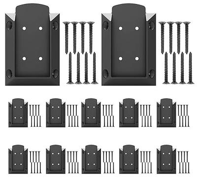 HOZEON 4 Pack Post Base 4 x 4 Inches, Heavy Duty Fence Post Bases with 16  PCS Expansion Screws and 32 PCS Screws, Thickened Wood Post Bases Brackets