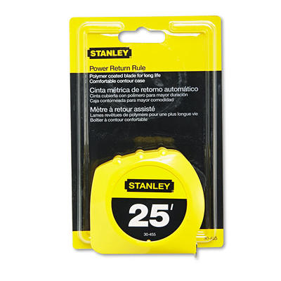 Stanley PowerLock 8m/26 ft. x 1 in. Tape Measure (Metric/English Scale)  33-428 - The Home Depot