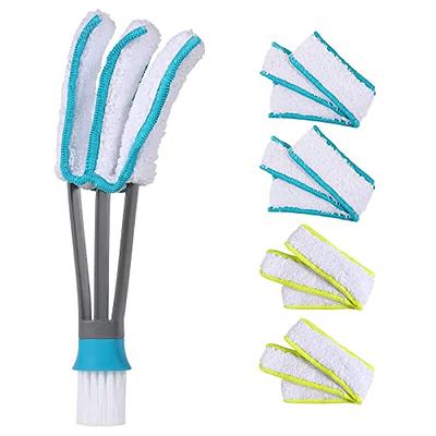 2 Pack Window Blind Cleaner Duster Brush with 6 Microfiber Sleeves, Blinds  Duster for Window Blinds, Air Conditioner Vents, Fans, Car Vents - Yahoo  Shopping