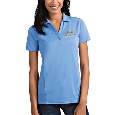 Los Angeles Angels Antigua Women's Compass Polo - White