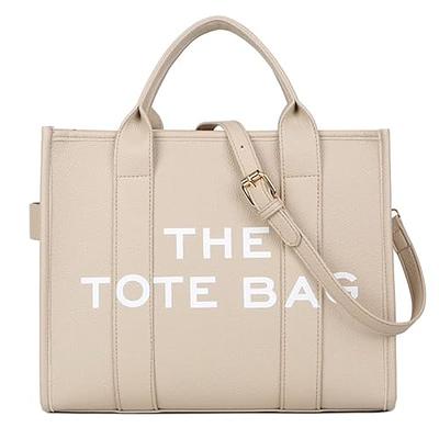 The Large Work Tote in Beige