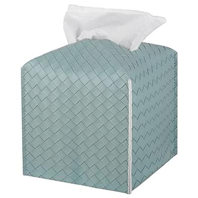 Tissue Box Cover, Modern Leather Tissue Box Holder, kleenex Tissues Cube  Boxes, kleenex Tissues Boxes, Square Tissues Cube box, Facial Tissues Boxes