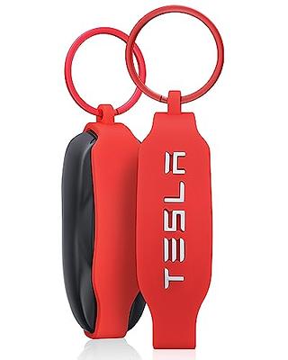 2 Pieces Car Key Case Leather Car Key Holder Car Key Fob Key Fob Holder Key  Case for Car Keys with Metal Hook Key Fob Protector for Remote Key Fob