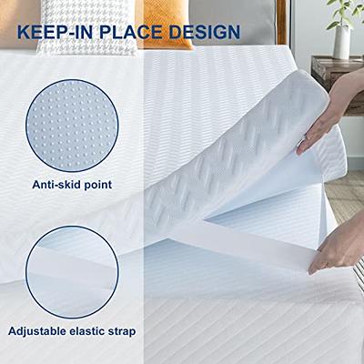 SINWEEK Dual Layer 4 Inch Memory Foam Mattress Topper, Twin Size, 2 Inch  Cooling Gel Memory Foam Plus 2 Inch Extra Thick Pillowtop Cover, Pressure  Relieve Soft Mattress Pad - Yahoo Shopping