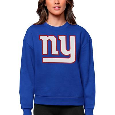 New York Giants Antigua Victory Pullover Hoodie - Royal