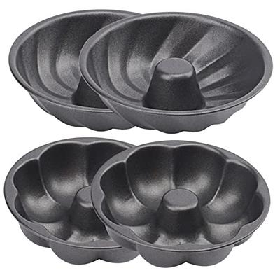 6-Cup Aluminum Foil Muffin Cupcake Pan 100/pk Disposable Containers Mold Pan