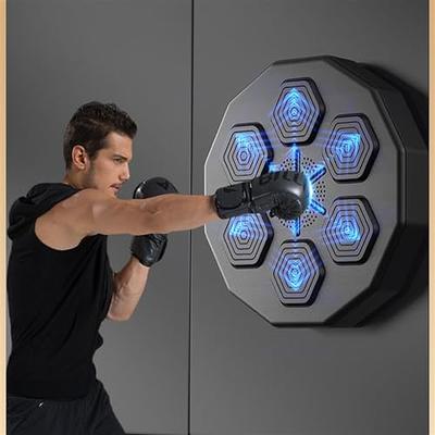 Boxing machine Electronic Boxing Machine Liteboxer Wall Mounted Boxing  Workout, Smart Music Boxing Training Machine with Boxing Gloves Bluetooth