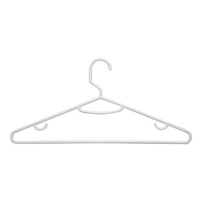 Mainstays Plastic Notched Adult Hangers for Any Clothing Type, Arctic White  100 Count - Yahoo Shopping