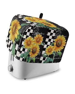 Toaster Cover,Toaster Cover 2 Slice,Kitchen Small Appliance Covers,Bread  Maker Microwave Oven Cover,Toaster Cover Fits for Most Standard 2 Slice