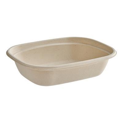 World Centric's Square Bowl - Unbleached Plant Fiber - Compostable