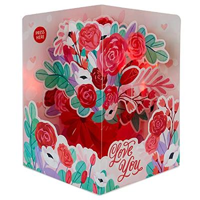 Box of Roses Pop Up Card – Paper Love