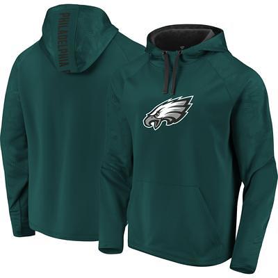 Philadelphia Eagles Big & Tall Team Logo Pullover Hoodie - Midnight  Green/Heathered Gray