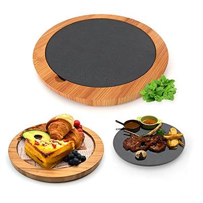 Tatayosi 1-Piece Teak Cutting Board Reversible Chopping Serving