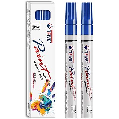 Extra Long Nib Marker Pens, Quick Drying, Waterproof, Oil-based