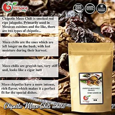 Chipotle Meco Chili – Dried Chipotle Chile Meco –Whole Meco