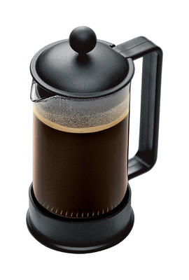 Bodum Brazil French Press Coffee Maker, 8 Cup, 1.0 L, 34 oz Black