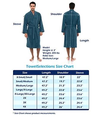 TowelSelections Men's Robe Turkish Cotton Luxury Hooded Terry