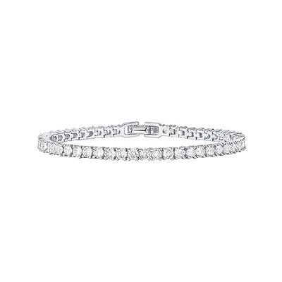 Pavoi 14K Gold Plated 3mm Cubic Zirconia Classic Tennis Bracelet