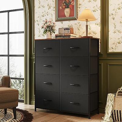 Wlive Fabric Dresser For Bedroom Tall