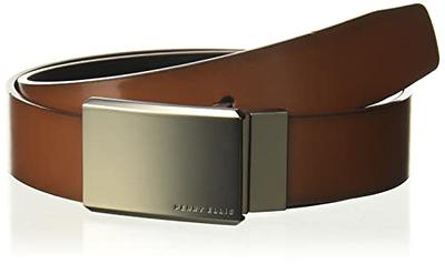 Perry Ellis Reversible Hi Lo Leather Belt, Belts, Clothing & Accessories