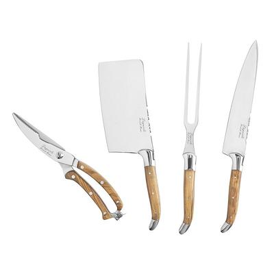 3pc Stainless Steel Laguiole Cheese Knife Set - French Home : Target