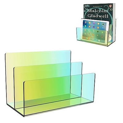 Boloyo Acrylic File Sorter Holder Organizer Letter Sorter Holder for  Desk,Fit for Office File Organizer Wallet & Purse Display Stand (2 Layer,  Colorful) - Yahoo Shopping