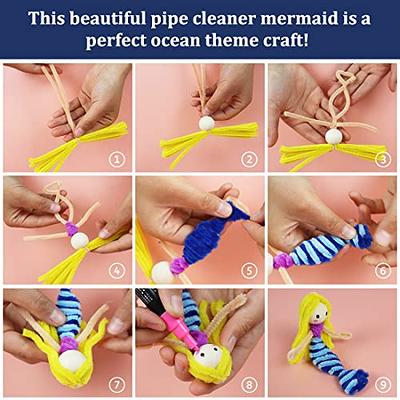  250-Pcs Craft Pipe Cleaners (30 Colors) - Pipe Cleaners Craft - Pipe  Cleaner - Chenille Stems Pipe Cleaners - Arts and Crafts Supplies - Colored  Pipe Cleaners for Crafts - DIY