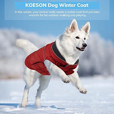  SlowTon Dog Jacket with Harness Built in, Waterproof