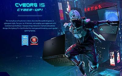 MSI Cyborg 15.6 Gaming Laptop - NVIDIA GeForce RTX 4060