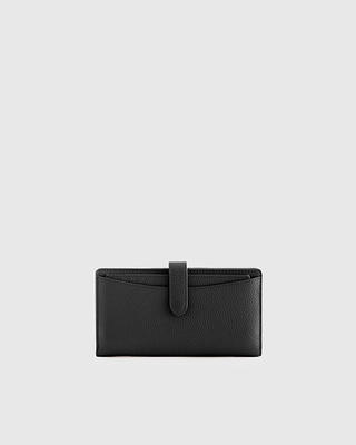 Women's Leather Jewelry Travel Case in Black by Quince