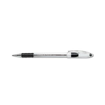 Pentel R.S.V.P. Ballpoint Pens Fine Point 0.7 mm Clear Barrel Black Ink  Pack Of 12 - Office Depot