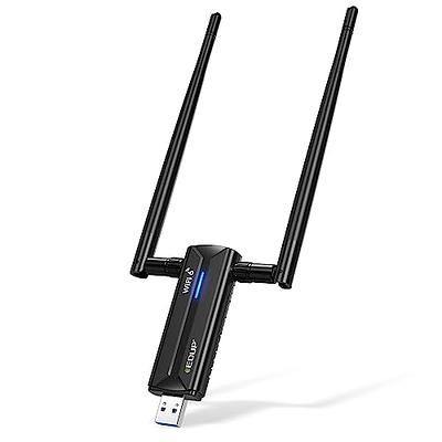 Wireless USB WiFi Adapter for PC, QGOO WiFi Adapter USB 3.0 AC1200