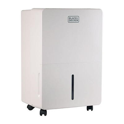  BLACK+DECKER 3000 Sq. Ft. Dehumidifier for Large Spaces and  Basements, Energy Star Certified, BD30MWSA , White