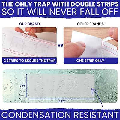 Window Fly Traps Indoor Clear 15pk Strips Indoor. The Only Double Strip Trap  for Home. Paper Catchers Inside Home Flypaper House Killer Bug Catcher -  Yahoo Shopping