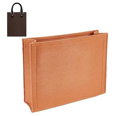 Leather-Tote Bag, Organizer Purse Insert