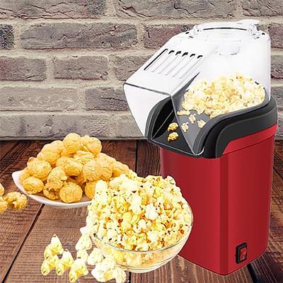 Electric Popcorn Machine with Measuring Cup, Hot Air Popcorn Popper Machine,  Reusable 1200w Popcorn Maker, 2 Minute Fast Popcorn Popper Machine, High  Explosive Rate Popcorn Maker for Home Movie Party - Yahoo Shopping