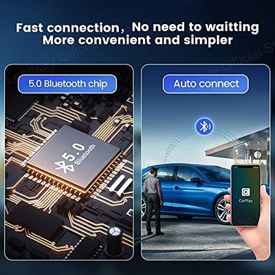 CarlinKit 5.0 the best car adapter, seamless switch wireless