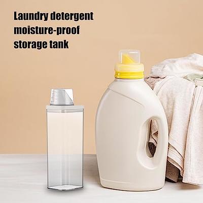 Generic Airtight Laundry Detergent Dispenser with Measuring Cup, Clear  Laundry Powder Detergent Storage Box, Washing Powder Container Storage  Bucket Plastic Detergent Box Laundry Room Organization,1100ML - Yahoo  Shopping