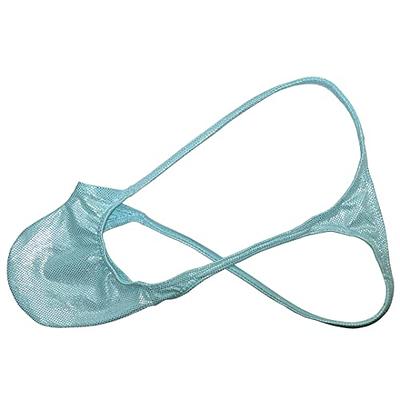  Verdusa Women's 3 Pack Clear Strap Thong Panties