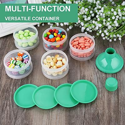 2 PCS 5 Layers Baby Milk Powder Dispenser, Milk Powder Pots, Formula  Dispenser Portable Milk Powder Formula Dispenser Container Pot Box Milk  Cans Snack Storage Box for Travel (Green + Green) - Yahoo Shopping